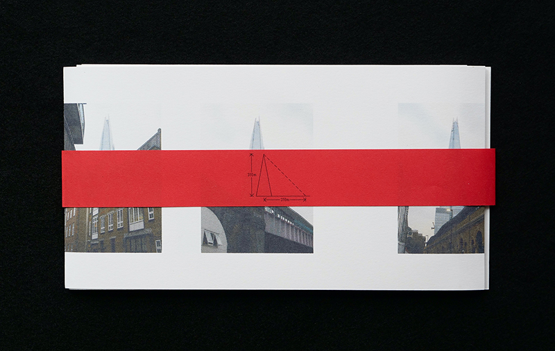 310m photobook by John Standing, photos of the Shard, back
